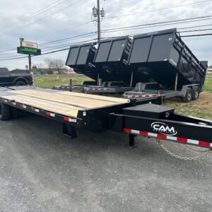 CAM Superline 8 x 25 Deckover Equipment Trailer – 10K Axles