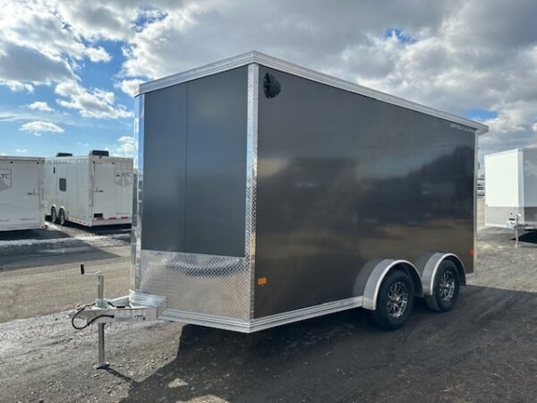Cargo Pro 7.5 x 14 Aluminum Enclosed Cargo Trailer – Spoiler - Image 5