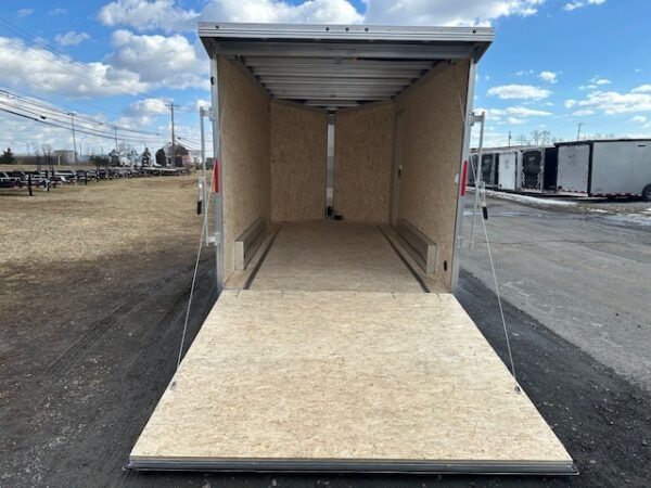 Cargo Pro 7.5 x 14 Aluminum Enclosed Cargo Trailer – Spoiler - Image 3