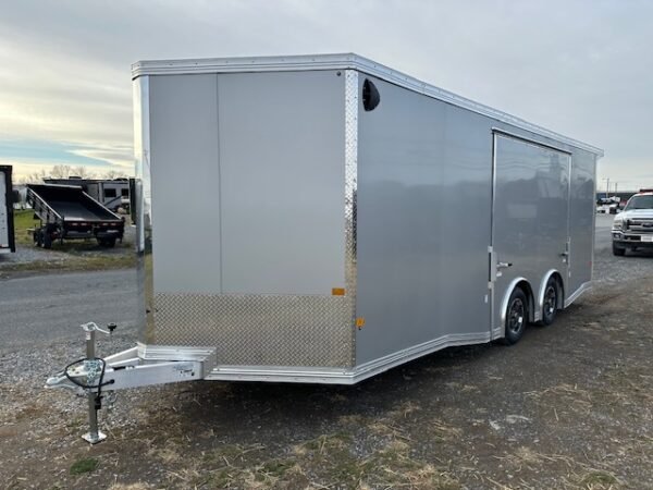 Cargo Pro 8.5 x 20 Aluminum V-Nose Car Hauler – Escape Door - Image 5