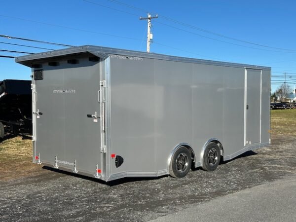 Cargo Pro 8.5 x 20 Aluminum V-Nose Car Trailer – Escape Door - Image 9