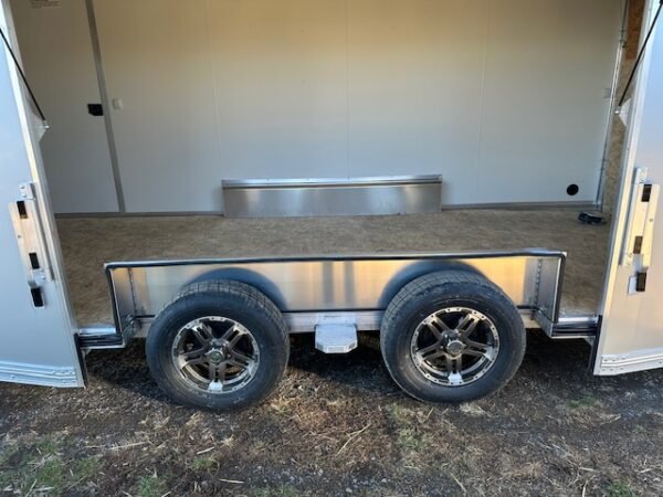 Cargo Pro 8.5 x 20 Aluminum V-Nose Car Trailer – Escape Door - Image 5
