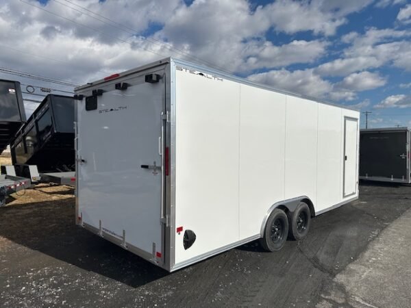 Cargo Pro 8.5 x 20 Aluminum V-Nose Enclosed Car Trailer – XLT - Image 4