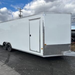 Cargo Pro 8.5 x 24 Aluminum V-Nose Enclosed Car Trailer – XLT