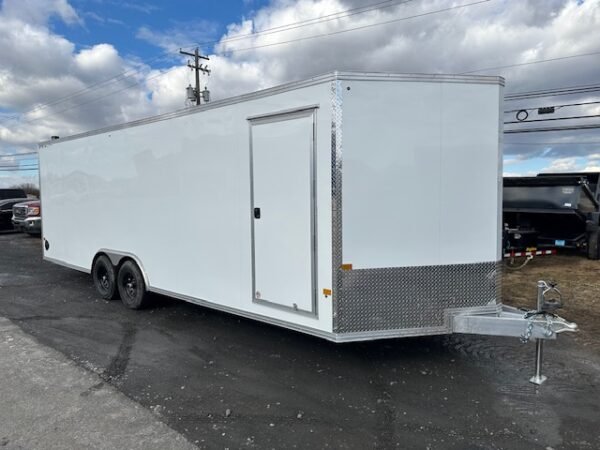 Cargo Pro 8.5 x 24 Aluminum V-Nose Enclosed Car Trailer – XLT