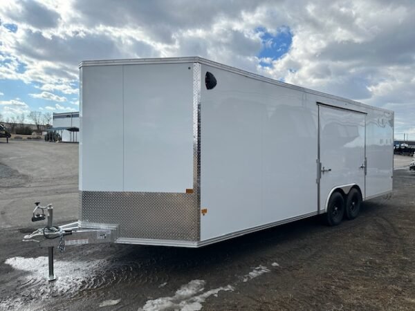 Cargo Pro 8.5 x 24 Aluminum V-Nose Enclosed Car Trailer – XLT - Image 6