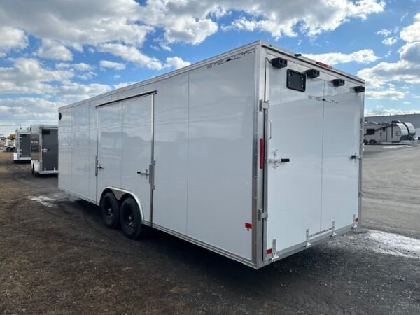 Cargo Pro 8.5 x 24 Aluminum V-Nose Enclosed Car Trailer – XLT - Image 8