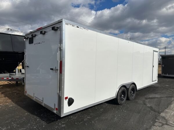 Cargo Pro 8.5 x 24 Aluminum V-Nose Enclosed Car Trailer – XLT - Image 4