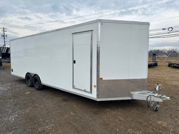 Cargo Pro 8.5 x 24 Aluminum V-Nose Enclosed Car Hauler – XLT