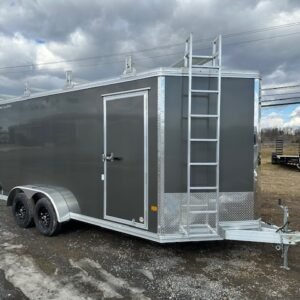 Cargo Pro Stealth 7 x 16 Aluminum Enclosed Contractor Trailer