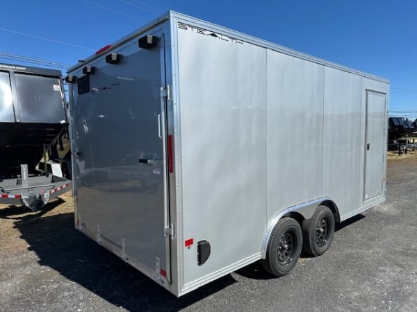 Cargo Pro 8.5 x 16 Aluminum V-Nose Enclosed Car Trailer – XLT - Image 4