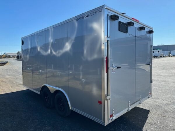 Cargo Pro 8.5 x 16 Aluminum V-Nose Enclosed Car Trailer – XLT - Image 7