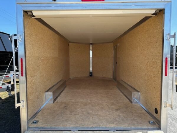 Cargo Pro 8.5 x 16 Aluminum V-Nose Enclosed Car Trailer – XLT - Image 6