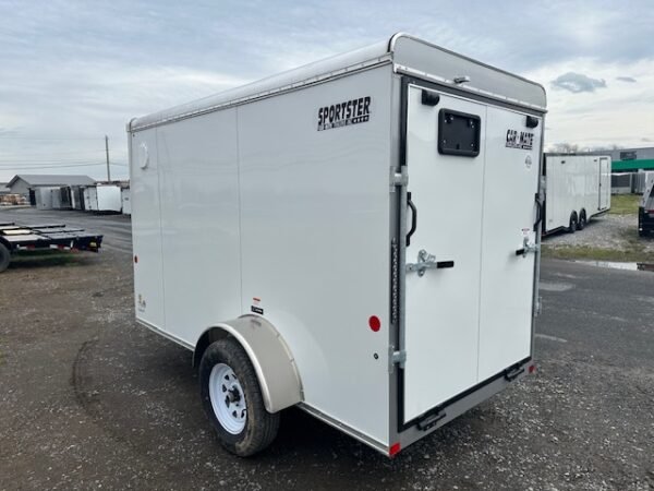 Car Mate V-Sport 5 x 10 Enclosed Cargo Trailer – 6″ Added Height - Image 7