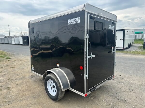 Car Mate Sportster 5 x 8 Enclosed Cargo Trailer- 6″ Added Height - Image 7