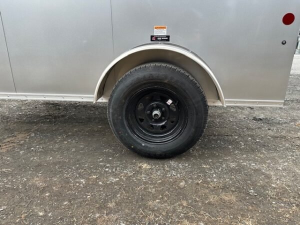 Car Mate V-Sport 5 x 8 Enclosed Cargo Trailer – 6″ Added Height - Image 8
