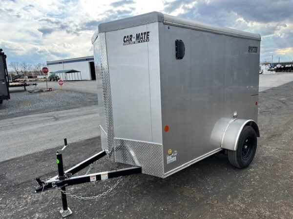 Car Mate V-Sport 5 x 8 Enclosed Cargo Trailer – 6″ Added Height - Image 5