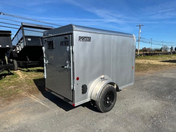 Car Mate Sportster 5 x 8 Enclosed Cargo Trailer - Image 7