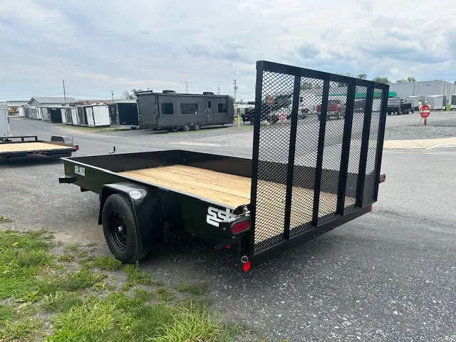 Carmate 6 x 12 Landscape Utility Trailer – Solid Steel Sides - Image 7