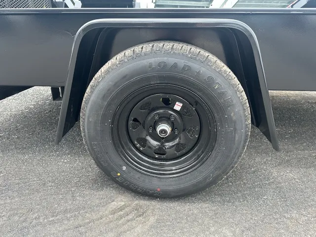 Carmate 6 x 12 Landscape Utility Trailer – Solid Steel Sides - Image 6