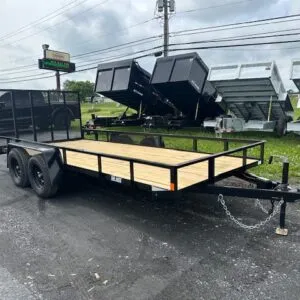 Carmate 6.5 x 16 Landscape Utility Trailer – Rear Ramp Gate