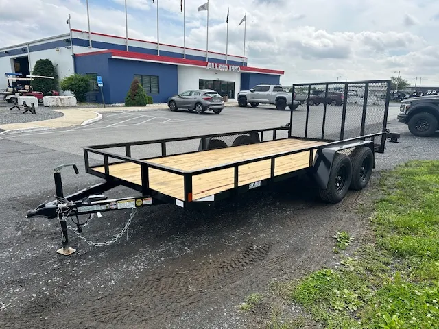 Carmate 6.5 x 16 Landscape Utility Trailer – Rear Ramp Gate - Image 5