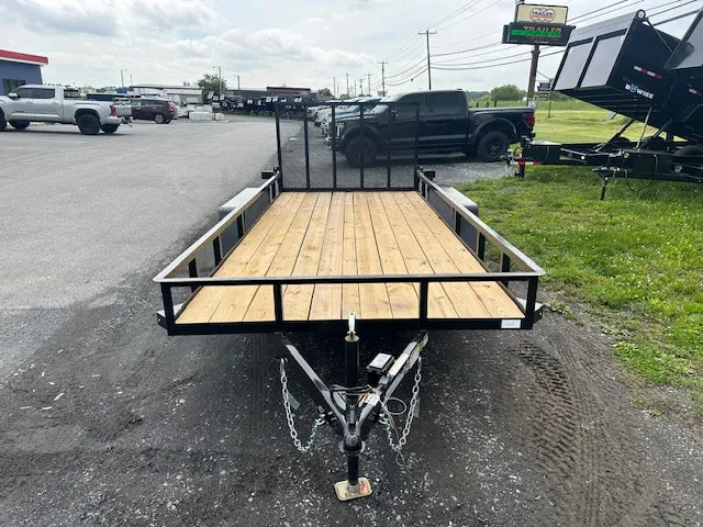 Carmate 6.5 x 16 Landscape Utility Trailer – Rear Ramp Gate - Image 3
