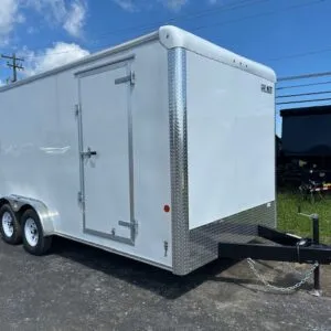 Carmate 7.5 x 16 Enclosed Cargo Trailer – UTV Door