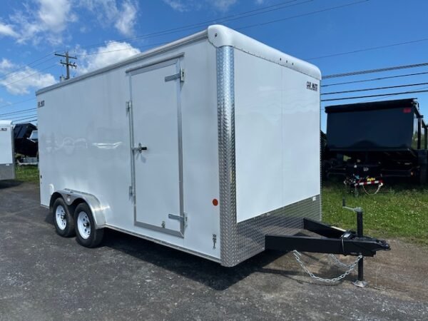 Carmate 7.5 x 16 Enclosed Cargo Trailer – UTV Door