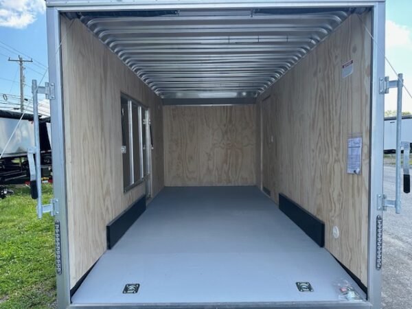 Carmate 7.5 x 16 Enclosed Cargo Trailer – UTV Door - Image 6