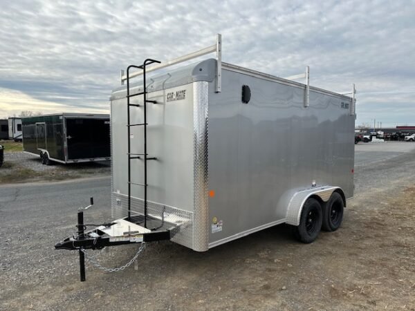 Car Mate 7 x 14 Enclosed Contractor Trailer – Barn Doors - Image 5