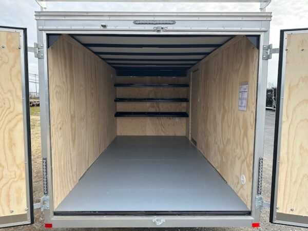 Car Mate 7 x 14 Enclosed Contractor Trailer – Barn Doors - Image 6