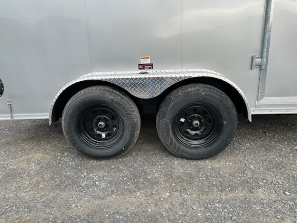Car Mate 7 x 14 Enclosed Contractor Trailer – Barn Doors - Image 8