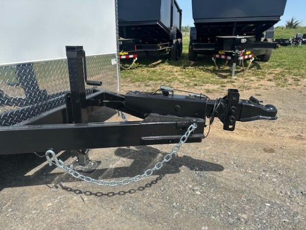 Car Mate 7 x 16 Enclosed Cargo Trailer – Surge Brakes - Image 8