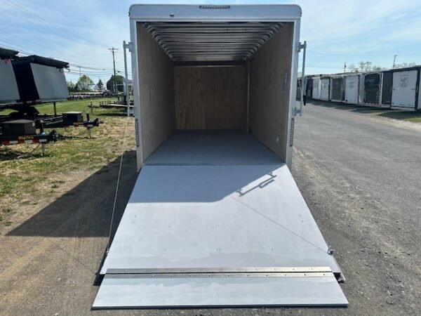 Car Mate 7 x 16 Enclosed Cargo Trailer – Surge Brakes - Image 3