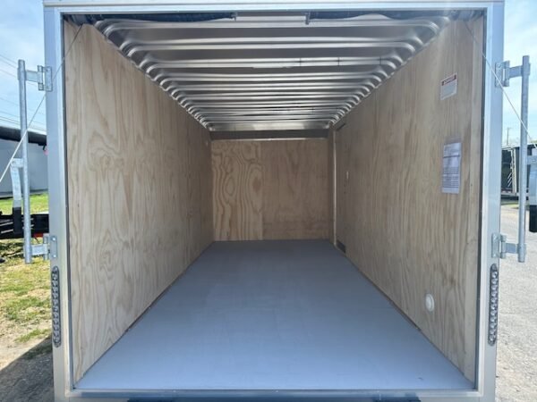 Car Mate 7 x 16 Enclosed Cargo Trailer – Surge Brakes - Image 6