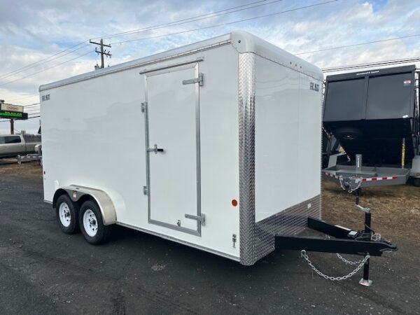 Carmate 7 x 16 Enclosed Cargo Trailer – UTV Door