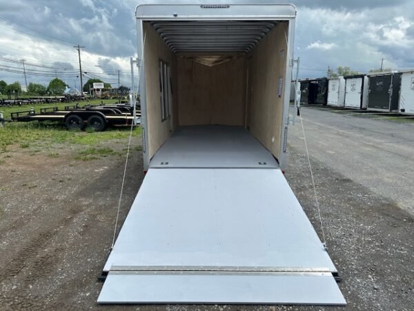 Carmate 7 x 16 V-Nose Enclosed Cargo Trailer – UTV Door - Image 3