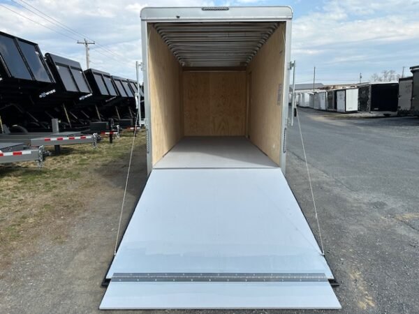 Car Mate 7 x 18 Enclosed Cargo Trailer – 18″ Added Height - Image 3