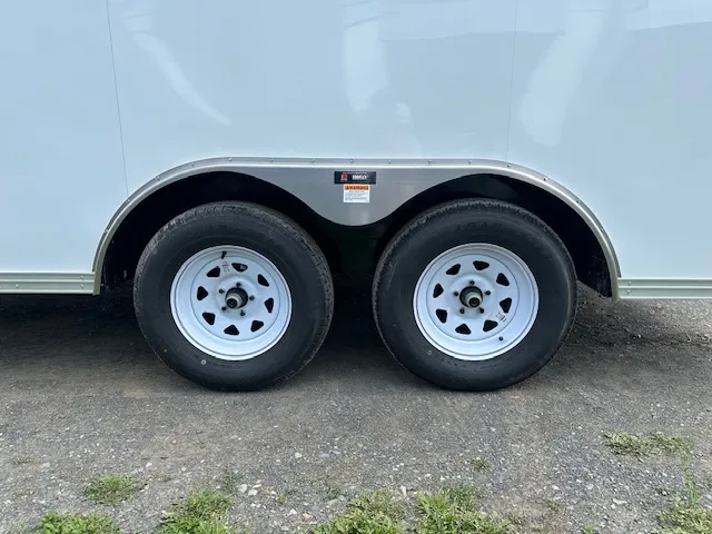 Car Mate 8.5 x 16 Enclosed Car Trailer – Knife Edge Ramp - Image 8