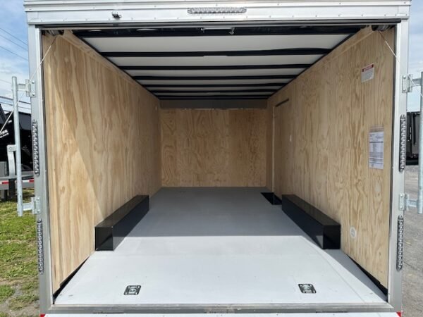 Car Mate 8.5 x 16 Enclosed Car Trailer – Knife Edge Ramp - Image 6
