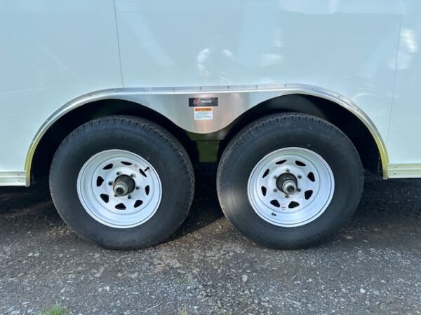 Car Mate 8.5 x 18 Enclosed Trailer – Knife Edge Ramp - Image 8