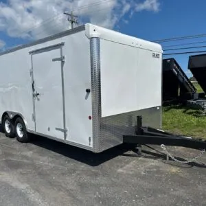 Car Mate 8.5 x 18 Enclosed Trailer – Knife Edge Ramp