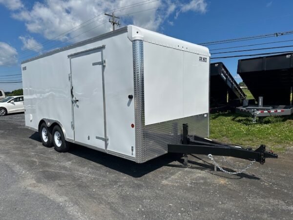 Car Mate 8.5 x 18 Enclosed Trailer – Knife Edge Ramp