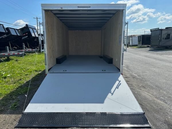 Car Mate 8.5 x 18 Enclosed Trailer – Knife Edge Ramp - Image 3