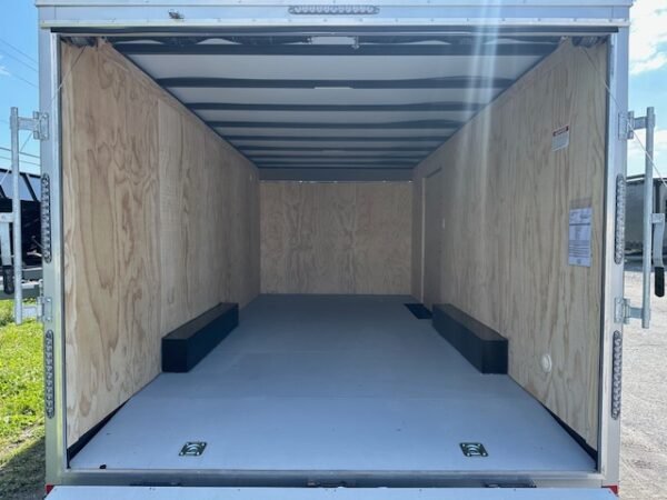 Car Mate 8.5 x 18 Enclosed Trailer – Knife Edge Ramp - Image 6