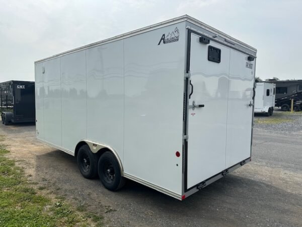 Car Mate Avalanche 8.5 x 18 Enclosed Car Trailer – Ext Tongue - Image 7