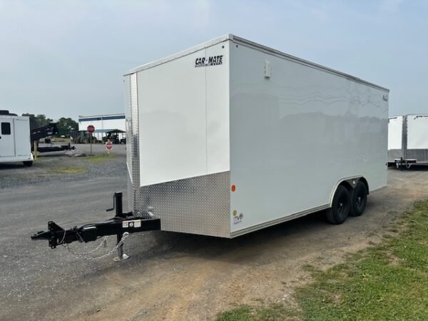 Car Mate Avalanche 8.5 x 18 Enclosed Car Trailer – Ext Tongue - Image 5
