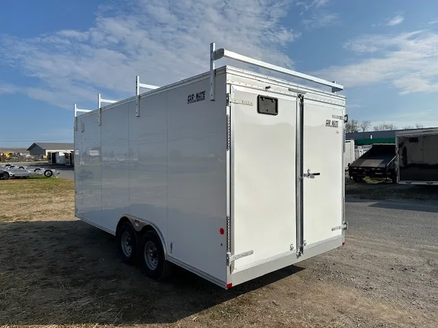 Car Mate 8.5 x 18 Enclosed Cargo Trailer – Contractor – Barn Doors - Image 4