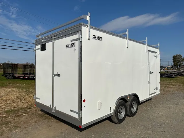 Car Mate 8.5 x 18 Enclosed Cargo Trailer – Contractor – Barn Doors - Image 7